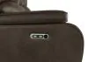New Classic U093-30P2-BRN Brookings - Sofa With Power Headrest & Footrest - Brown