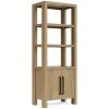 Riverside Furniture 91048 Davie - Entertainment Pier Unit - Light Brown