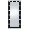 Coaster Fine Furniture 969557 Zayan - Floor LED Lighting Black Gloss - Mirror