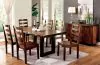 Furniture of America CM3606SC-2PK Maddison - Side Chair (Set of 2) - Tobacco Oak