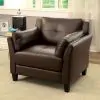 Furniture of America CM6717BR-CH-PK Pierre - Chair - Brown