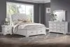 New Classic 00-493W-24N New Classic 00-493W-24N Lyndhurst - 6/0 Western King 4 Piece Bedroom Set (Bed, Dresser, Mirror, Nightstand) - White