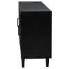 Coaster Fine Furniture 108545BLK Middleton - 4-Door Sideboard Server With Dual Drawers - Black
