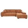 Coaster Fine Furniture 509350B1 Octavia - LAF Sofa With Pillow, Box 1 of 2 - Orange