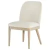 Coaster Fine Furniture 115502 Solano - Upholstered Dining Side Chair (Set of 2) - Beige
