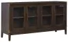 Ashley Furniture D984-60 Burkhaus - Dining Room Server - Dark Brown