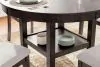 Ashley Furniture D422-225 Langwest - Dining Room Table Set (Set of 5) - Brown