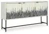 Ashley Furniture A4000582 Freyton - Accent Cabinet - White / Gray
