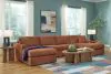 Ashley Furniture 92102S19 Ashley Furniture 92102S19 Modmax - 4-Piece Sectional With Laf And Raf Corner Chaises - Spice