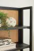Ashley Furniture A4000574 Abyard - Bookcase - Black / Natural
