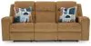 Ashley Furniture 38605/88/94 Kanlow - 2 Pc. - Reclining Sofa, Reclining Loveseat With Console - Honey