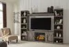 Ashley Furniture EW0440W8 Wynnlow - 4-Piece Entertainment Center With 60