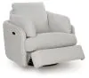 Ashley Furniture A3000739 Ashley Furniture A3000739 Alainmont Next-Gen Nuvella - Swivel Power Recliner - Stone