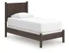 Ashley Furniture PCB2614B14 Ashley Furniture PCB2614B14 Pamytta - Twin Panel Bed - Brown