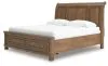 Ashley Furniture PCB779B8 Ashley Furniture PCB779B8 Feddinger - King Storage Sleigh Bed - Medium Brown