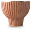 Ashley Furniture A2000886 Orban - Vase - Sienna / White