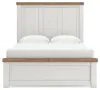 Benchcraft® B4615B4 Benchcraft® B4615B4 Savonport - Queen Panel Bed - White / Brown