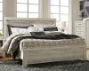 Ashley Furniture B331B8 Bellaby - King Panel Bed - Whitewash