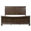 Liberty Furniture 589-BR-KSL Liberty Furniture 589-BR-KSL Rustic Traditions - King Sleigh Bed - Dark Brown