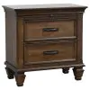 CoasterEssence 300525KW-S5 Devon - 5 Piece California King Bedroom Set - Burnished Oak