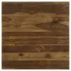 Coaster Fine Furniture 708418 Odilia - Square Solid Wood Coffee Table - Auburn