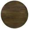 CoasterEssence 935995 Yaritza - Round Mango Wood Coffee Table - Natural And Gunmetal