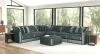 Jackson Furniture Industries 2245/37/31/59/36/12-35 Jackson Furniture Industries 2245/37/31/59/36/12-35 Remington - 6 Piece Modular Sectional And 1 Included Cocktail Ottoman - Pine
