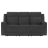 Coaster Fine Furniture 610284 Brentwood - Upholstered Motion Reclining Sofa - Dark Charcoal