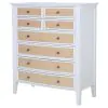 Coaster Fine Furniture 223475 Bexhill - 8-Drawer Chest Of Drawers - White