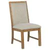 Coaster Fine Furniture 109102 Bruner - Upholstered Dining Side Chair (Set of 2) - Brown