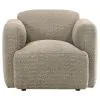 Coaster Fine Furniture 509816 Dorset - Fabric Upholstered Round Track Arm Accent Chair - Brown