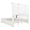 Coaster Fine Furniture 215871KE Mckinney - Eastern King LED Light Panel Bed - Vintage White