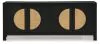 Ashley Furniture A4000575 Cliffiings - Accent Cabinet - Black / Natural
