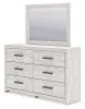 Ashley Furniture B3788B1 Cayboni - Dresser And Mirror - Whitewash