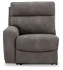 Ashley Furniture 61003S5 Ashley Furniture 61003S5 Next-Gen Durapella - 5-Piece Power Reclining Sectional With Console - Slate