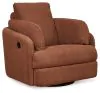 Ashley Furniture 9210261 Modmax - Swivel Glider Recliner - Spice