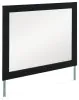 Ashley Furniture PCB1115-36 Ashley Furniture PCB1115-36 Maeling - Bedroom Mirror - Black