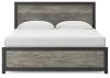Ashley Furniture PCB1118B7 Ashley Furniture PCB1118B7 Broachmyn - King Panel Bed - Black / Gray