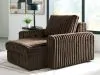 Ashley Furniture PC8680415P Ashley Furniture PC8680415P HamlinBay - Power Gliding Chaise - Chocolate