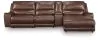 Ashley Furniture PCU62607S26 Ashley Furniture PCU62607S26 DeepWakes - 4-Piece Power Reclining Sectional With RAF Press Back Power Chaise And Storage Console - Canyon