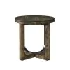 New Classic T3885-20 Kerby - Round End Table - Dark Brown