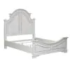Liberty Furniture 244-BR-QPB Liberty Furniture 244-BR-QPB Magnolia Manor - Queen Panel Bed - Antique White