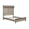 Liberty Furniture 457-BR-QMT Liberty Furniture 457-BR-QMT Ivy Hollow - Queen Mantle Bed - Weathered Linen / Dusty Taupe