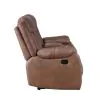 New Classic U2505-25-BRW New Classic U2505-25-BRW Morello - Console Loveseat With Dual Recliners - Brown