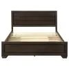 CoasterEveryday 204390KW Kauffman - Wood California King Storage Panel Bed - Dark Cocoa