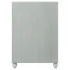 CoasterEssence 223215 Gunnison - 5-Drawer Bedroom Chest - Silver Metallic
