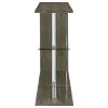 CoasterEssence 100156 Prescott - Rectangular Home Bar Table - Weathered Gray