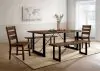 Furniture of America CM3604T Dulce - Dining Table - Walnut / Black