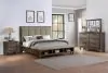 New Classic 00-594G-34N New Classic 00-594G-34N Cagney - 5/0 Queen 4 Piece Bedroom Set (Bed & Dresser & Mirror & Nightstand) - Vintage