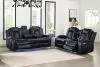New Classic 23-U1769VB-2PM New Classic 23-U1769VB-2PM Orion II - Power P2 2 Piece Sofa & Loveseat - Black
